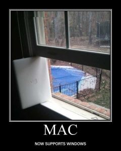 Mac now supports Windows
