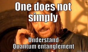 quantum entanglement